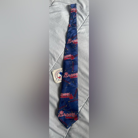 Atlanta Braves Rmsport Neck Tie - Picture 1 of 4